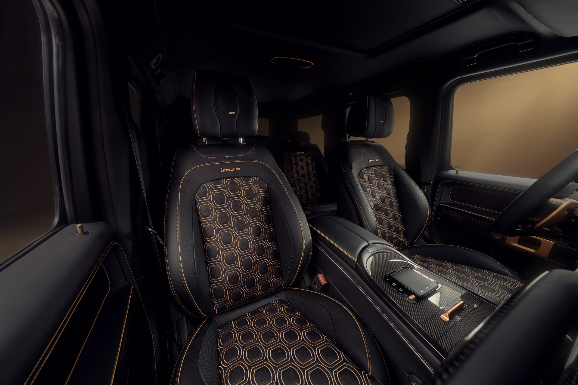 Cabin and seat sculpture of the IMSA Precision 822