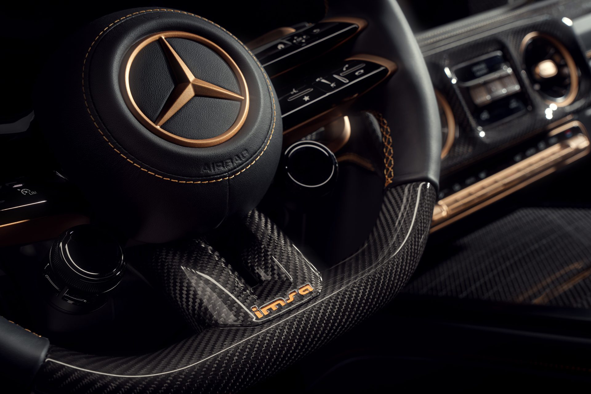 IMSA steering wheel of the Precision 822