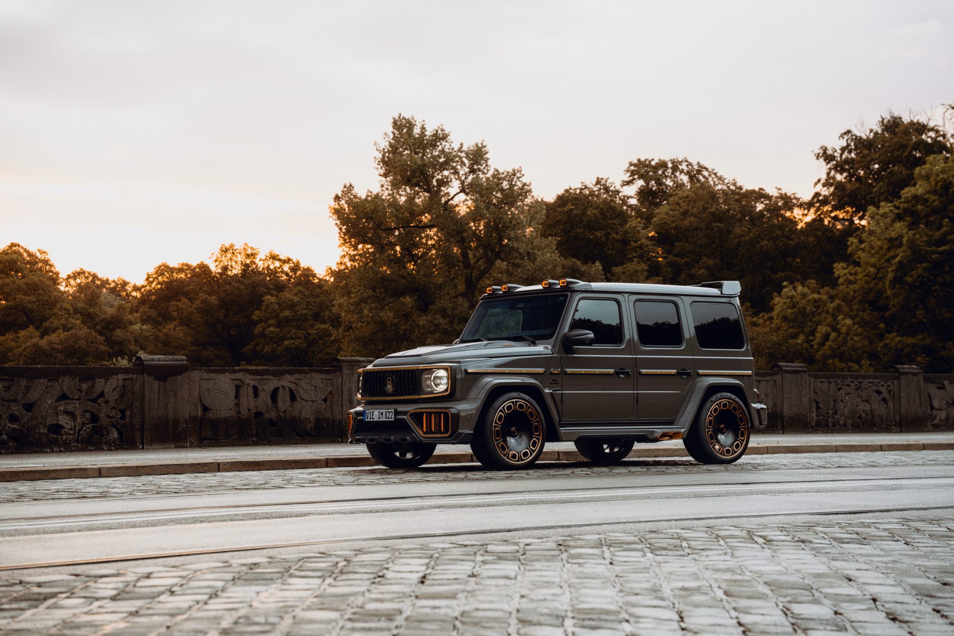 IMSA Precision 822 on the road in golden hour
